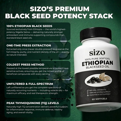 Sizo Ethiopian Black Seed Oil